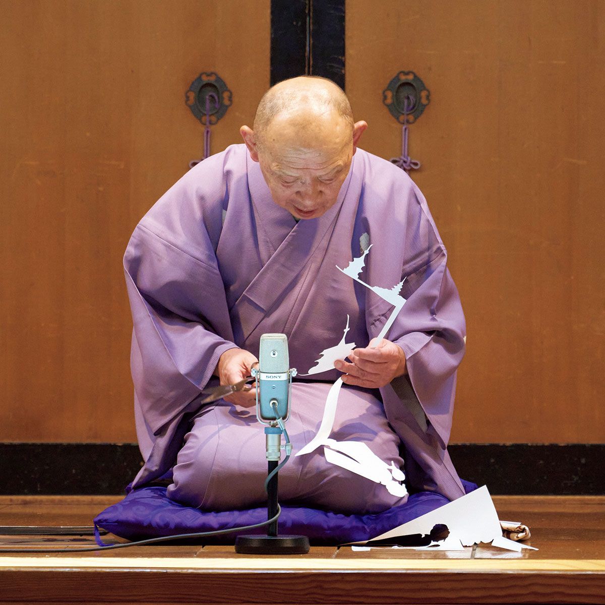 3ページ目）寄席紙切り一筋57年、林家正楽「弟子は3人。若さには勝て 