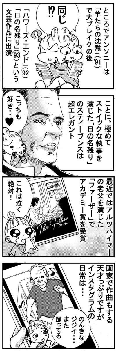 アンソニー・ホプキンス さかもとさん漫画