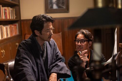 演技について話す竹野内豊さん（左）と西村雄正さん（右）