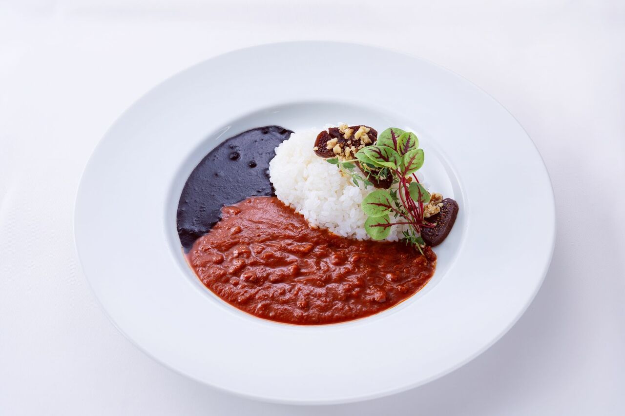 豊富なギフト 2種類を混ぜて食べる新感覚カレー「BLD未来食品事業部 AKA TO 調味料・料理の素・油