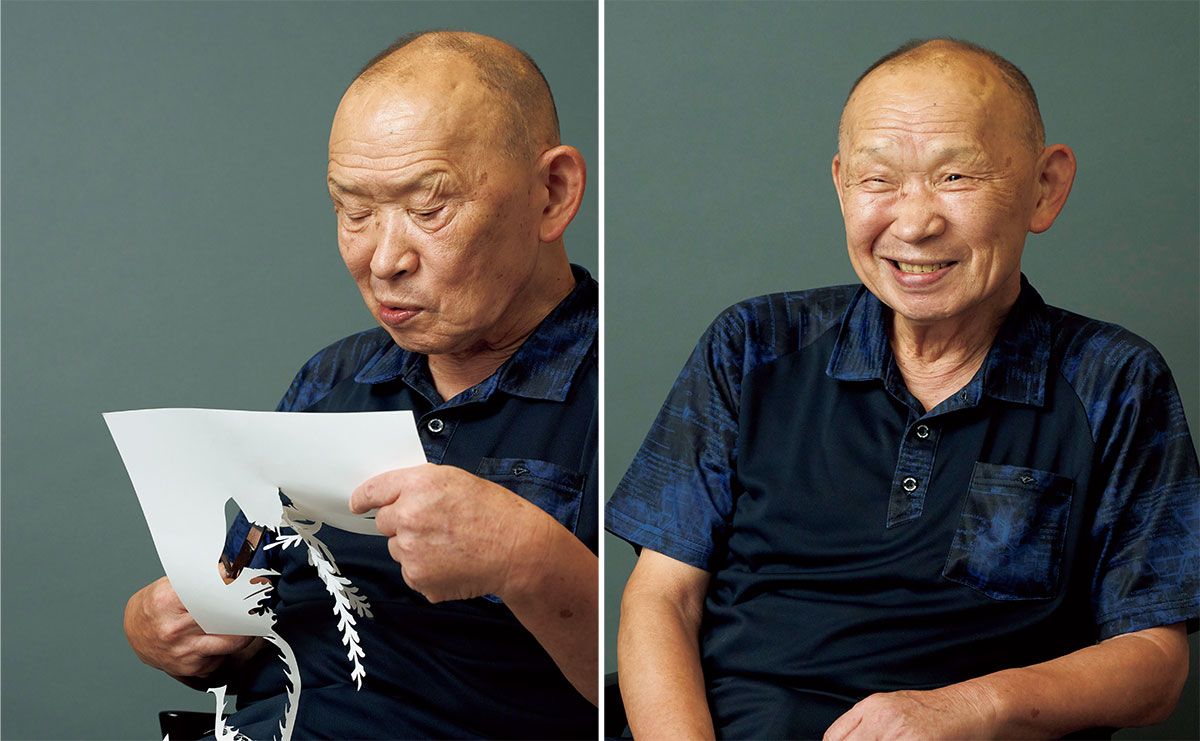 3ページ目）寄席紙切り・林家正楽「大谷選手、プーチン大統領