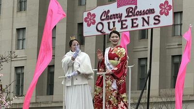 女性狂言師・和泉淳子「長女・慶子が〈第30代日本さくらの女王〉の任務を終えた。日本大使館広報センターJICC主催で狂言講演も」