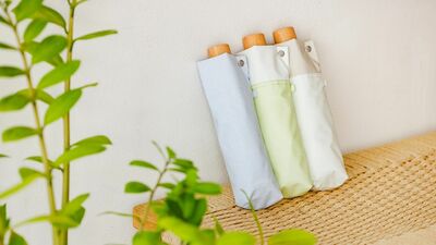紫外線と暑さ、どちらも対策「COKAGE+ 【3段折りたたみ傘】木手元 50cm」を3名様に