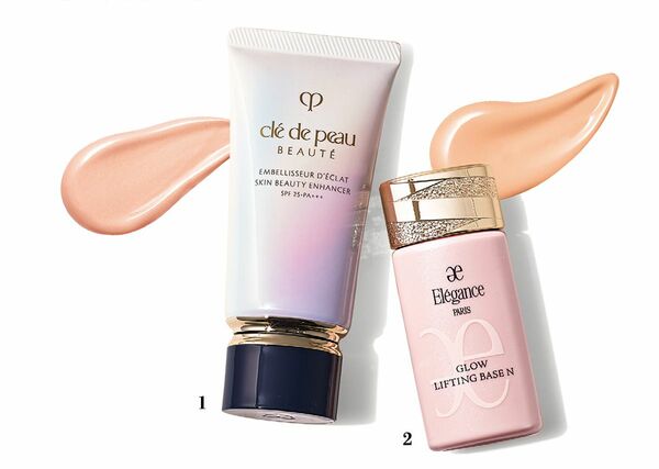 アンベリスールデクラ SPF25・PA+++ 40ｇ、エレガンス グロウリフティング ベース N PK100 SPF25・PA+++ 30mL