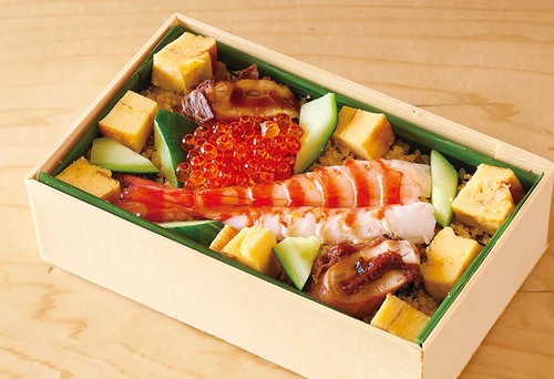 ＜銀座・鮨からく＞テイクアウトにおすすめのばらちらし3500円