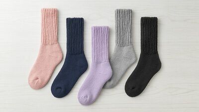 寒い季節の足元に「&ONDO 極起毛ルームソックス ミドル丈(AL-C602G)」を3名様に