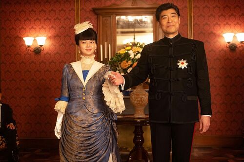 『風、薫る』場面写真（多部未華子さん、髙嶋政宏さん）