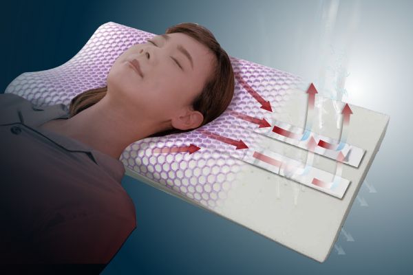 頭寒」で夏の睡眠を快適に「フランスベッド ZUKAN PILLOW（ズカン