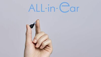 耳にすっぽり！オーティコン補聴器、新しいスタイルで All in Ear の「オーティコン ジール」を発売
