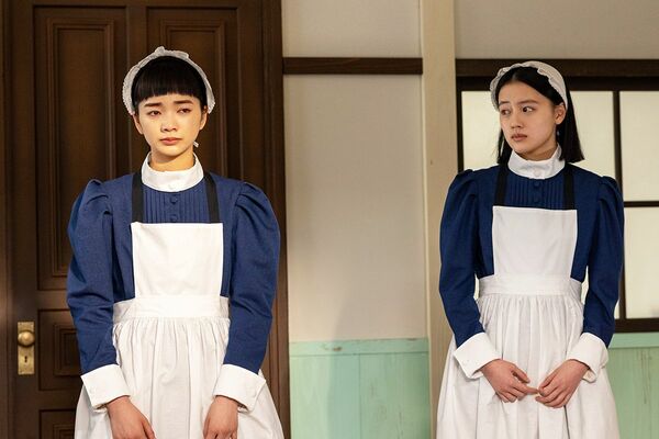 連続テレビ小説『風、薫る』見上愛さん、上坂樹里さん