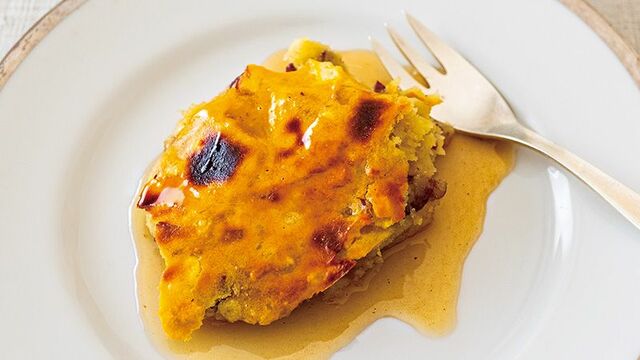 スイートポテトのシナモンシロップ