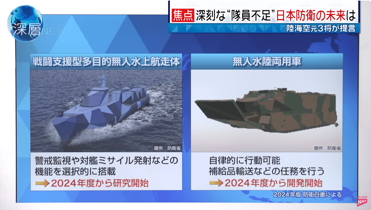 焦点 深刻な”隊員不足”日本防衛の未来は©️日本テレビ