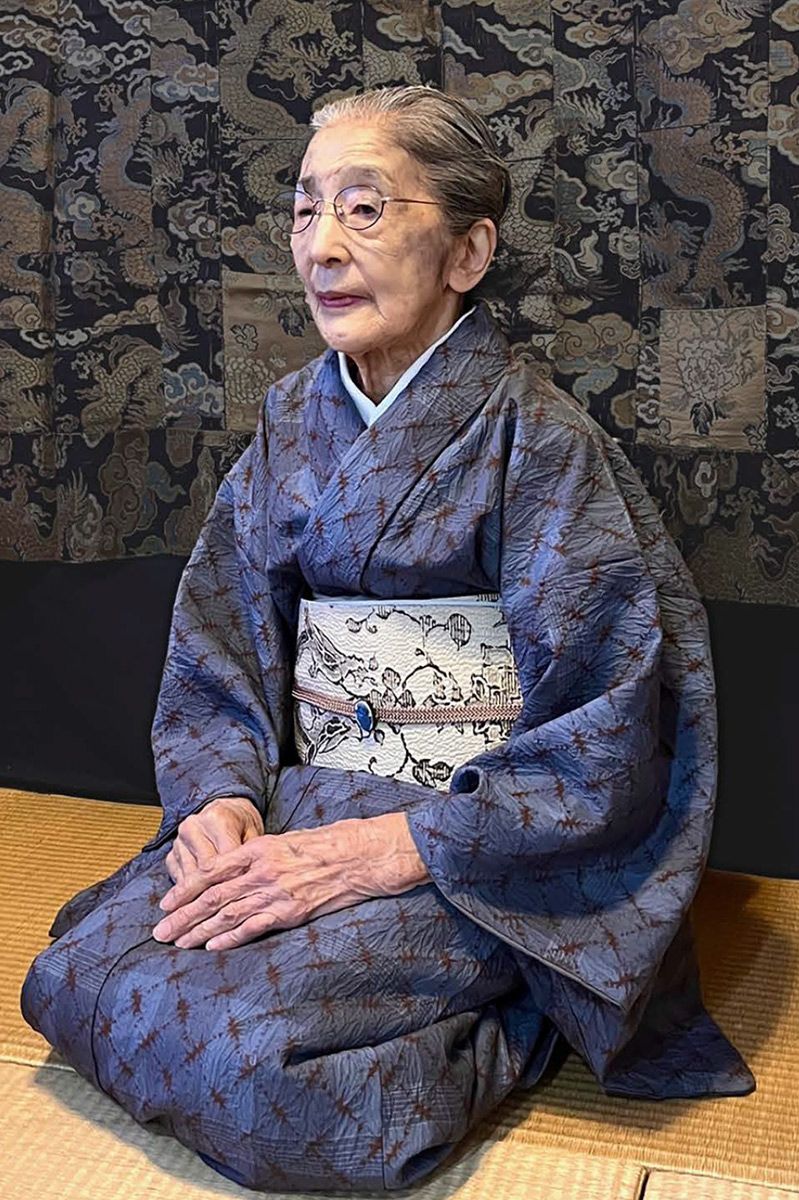 きものを愛し続けた銀座呉服店店主・村田あき子91歳「きものは4、5年に