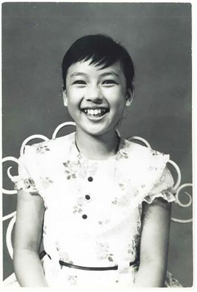 幼少のジュディ・オングさん