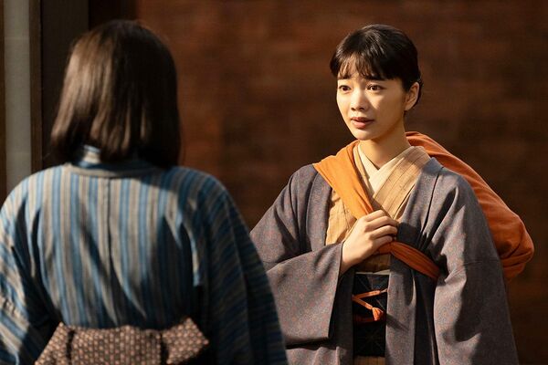 連続テレビ小説『風、薫る』見上愛さん、上坂樹里さん