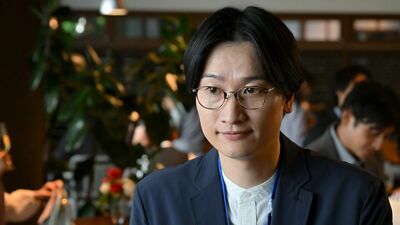 『じゃあ、あんたが作ってみろよ』婚活パーティーで二人の男性と出会い、戸惑う鮎美。＜年収1000万円超えハイスペ男＞＆＜質問攻め男＞をそれぞれ演じるのは…