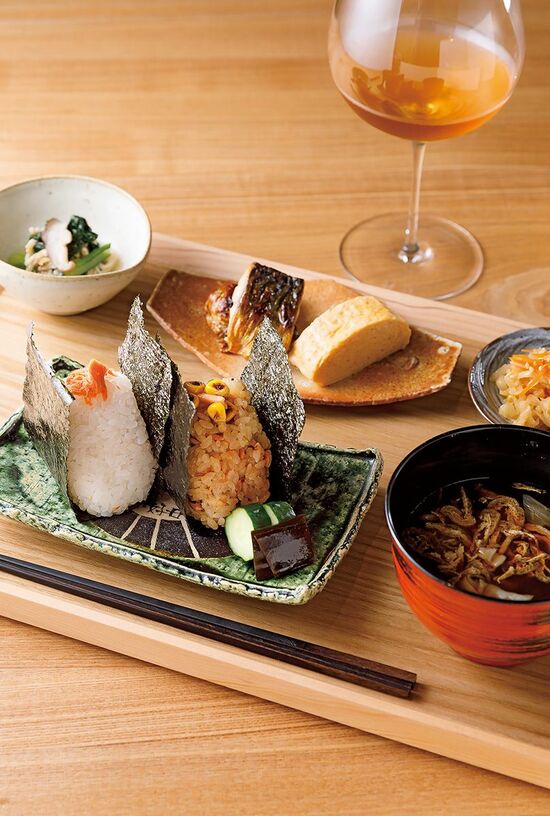 【西麻布・おむすび専門店　米好日】《おむすび定食》1200円～