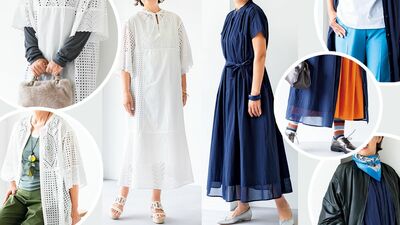 くも膜下出血、脳梗塞と散々だった50代。でも60歳、人生これから！おしゃれも楽しみたい「暑さが残る今、夏のワンピースは重ね着で楽しんで」