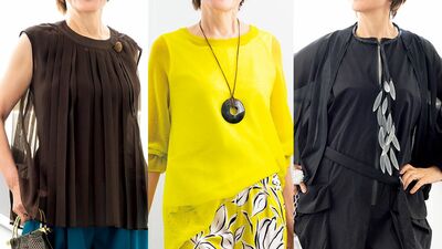68歳、夏の装いに足すなら?「シアー素材をカジュアルに取り入れて。インナーからコーディネートしてトレンド感をプラス」