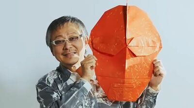 松尾貴史の熱愛する〈折り顔〉とは?「試行錯誤しながら、折り方を考えて。有名人、歴史上の人物、キャラクター、1枚の紙でその人らしさを表現」