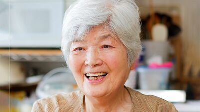 94歳佐藤ヒデさん、体内年齢は36歳「まずは行動。90歳から通い始めたデイサービス、折り紙教室で作った作品が飾られるのが嬉しくて」