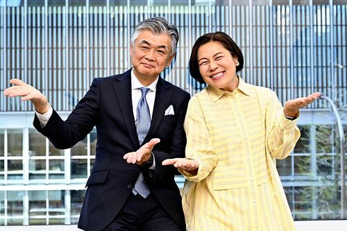 代田秀雄さん、青木さやか