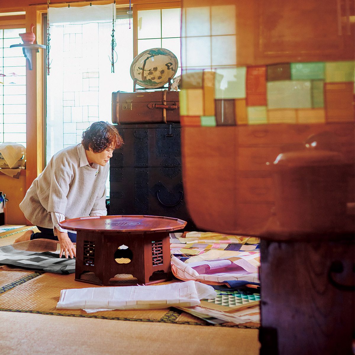 3ページ目）韓国の手芸品・ポジャギ制作を55歳で始めて20年。一生続け