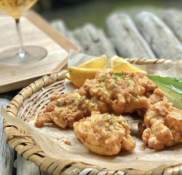 鶏胸肉と生姜の大人のチキンナゲット