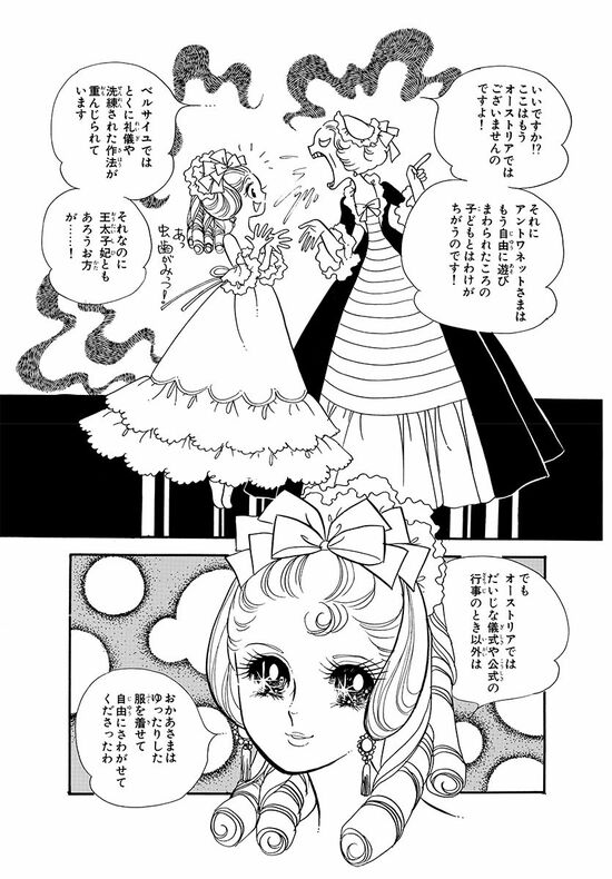 いいですか！？ここはもうオーストリアではございませんのですよ！（マンガ『漫画『ベルサイユのばら』）