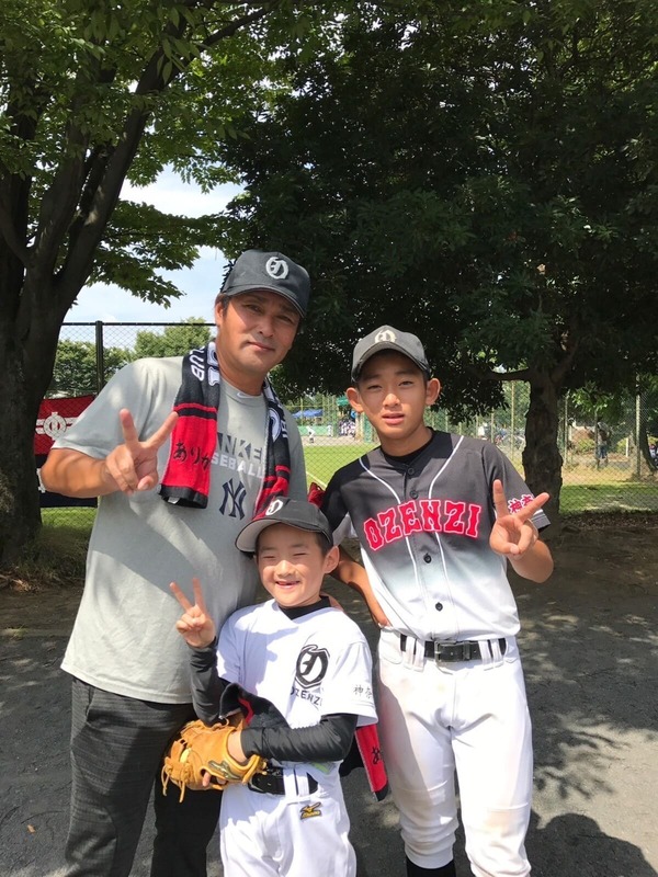 元木家3人のショット