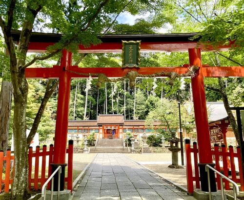 大原野神社の境内