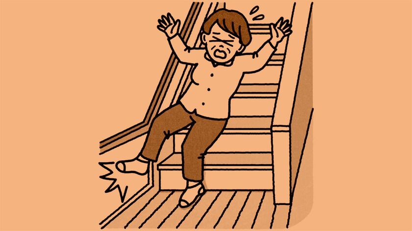 高齢者の骨折を防ぐ、家での「つまずく」「滑る」「よろける」を減らすポイント【居間・リビング／浴室・脱衣所／玄関まわり】