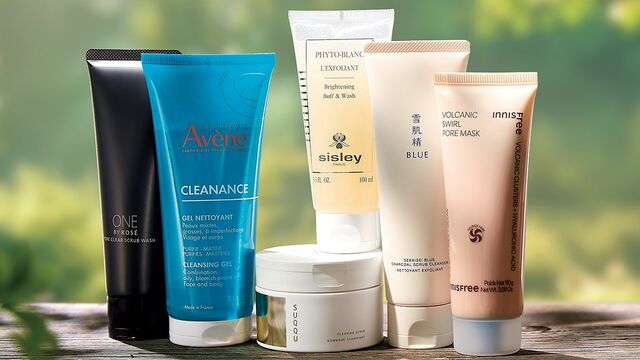 ONE BY KOSE　ポアクリア スクラブ ウォッシュ130g、アベンヌ クリナンス オイルコントロール ジェルウォッシュ 200mL 、クリアリング スクラブ100g、フィトブランバフ アンド ウォッシュ N 100mL、雪肌精 BLUE　チャコール スクラブ ウォッシュ 125g、ヴォルカニック ポア クリームクレイマスク 110g