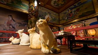 ホテル雅叙園東京「時を旅する福ねこ at 百段階段」
