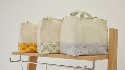 中身が見やすく探しやすい! 万能トートバッグ「Johnny and Luke お散歩バッグ Botanical ango菊紋/菫紋/羽紋」を計3名様に