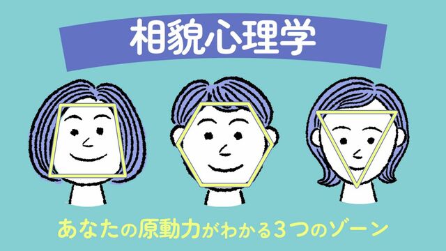 相貌心理学（イラスト：堀川直子）