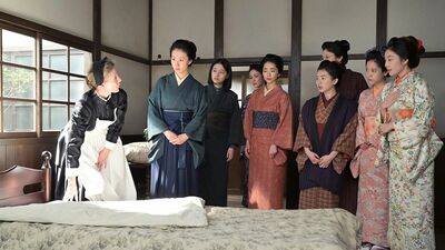 来週の『風、薫る』あらすじ。バーンズが到着した。直美と多江が通訳をしながら授業が始まる＜ネタバレあり＞