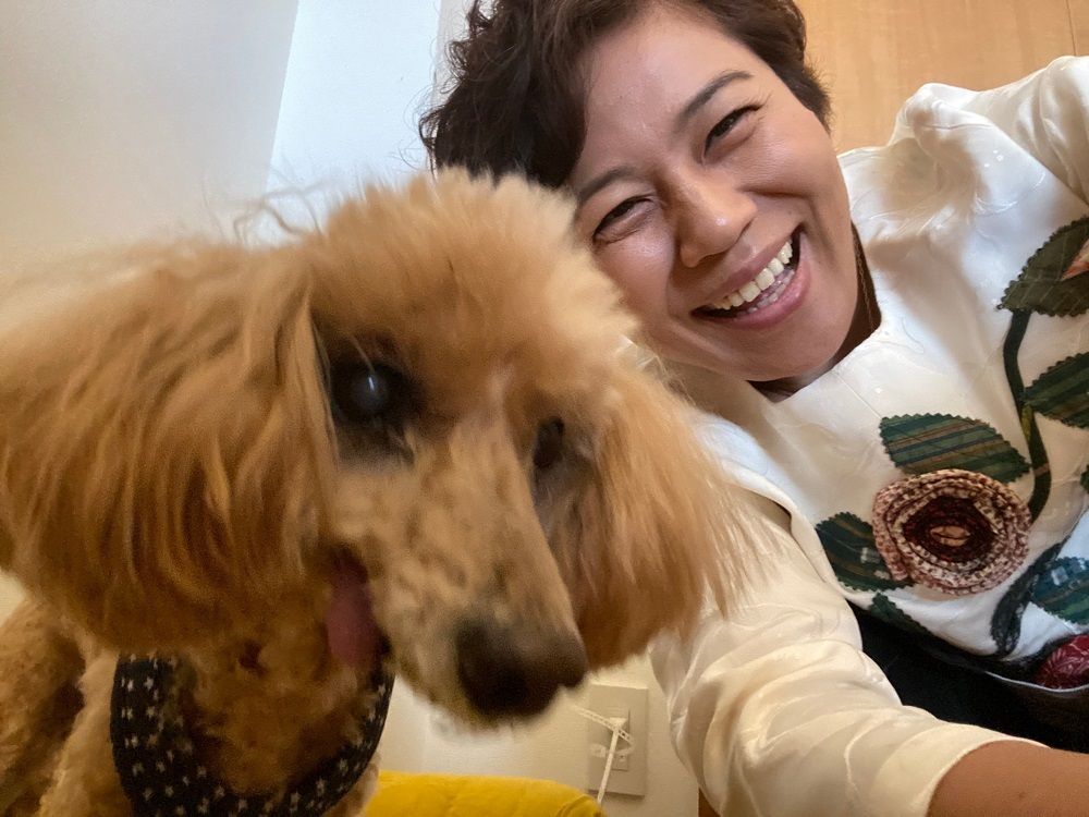 青木さやか「老犬・おっぽとの暮らし。結婚したときも離婚したときも