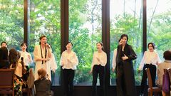 元宝塚・男役がプロデュースする「麗人プロジェクト」。練習の成果を「人生のワルツ（縁舞曲）」として披露！