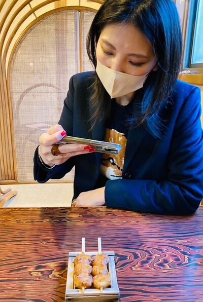 お団子と斉藤ナミさん