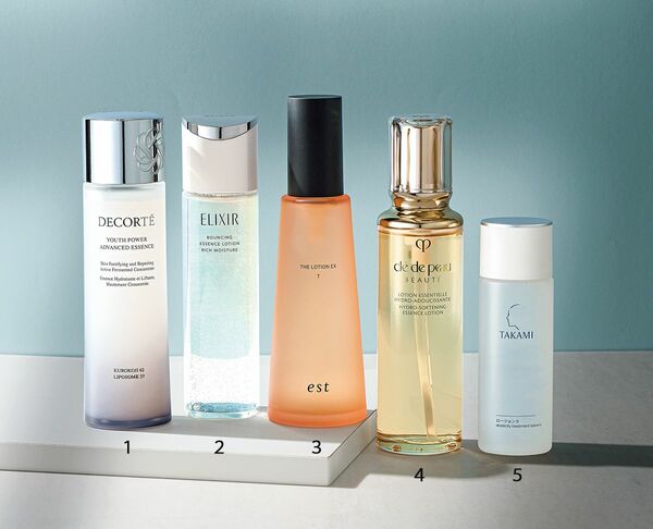 ユース パワー エッセンスローション150mL、リフト モイスト ローション しっとりタイプ ba〈医薬部外品〉 170mL、エスト ザ ローション EX T〈 医薬部外品〉140mL、ローションエサンシエルA 170mL、タカミローション II100mL