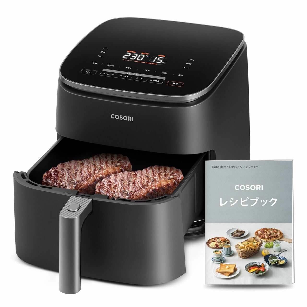 かずき様　COSORI TurboBlaze 6.0リットル ノンフライヤー 油を使わない揚げ物から発酵食品作りまで「VeSync COSORI TurboBlaze
