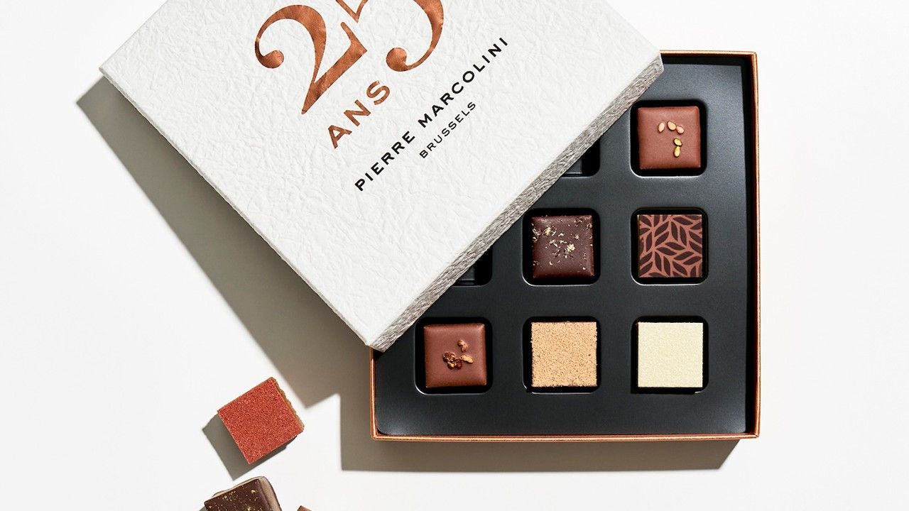 日本上陸25周年限定スペシャルアソート「ピエール マルコリーニ コフレ アニヴェルセール ヴァンサンカン ジャポン 9個入り」を3名様に