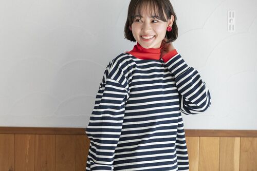 秋冬用の衣料のモデル