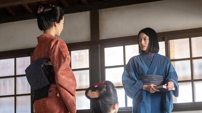 『風、薫る』直美の髪を泣きながらカットする牧師の吉江。視聴者「美容師の才能もある」「癒される」「直美の心の実家」