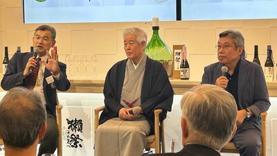 〈獺祭〉会長・桜井博志と漫画家・弘兼憲史が語る「失敗と挑戦」。西日本豪雨から宇宙での酒造りまで