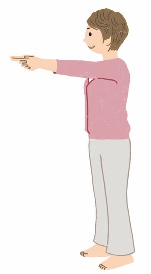 まき割りスクワット