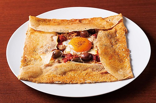 シェフの思い入れも深いガレット