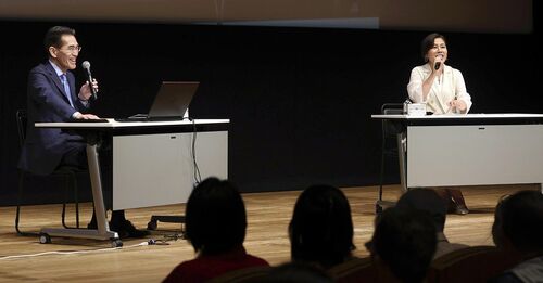 青木さやか、SBIグループ朝倉智也社長