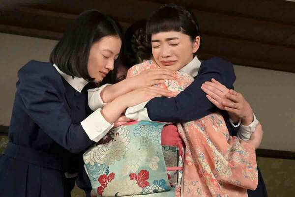 連続テレビ小説『風、薫る』見上愛さんと上坂樹里さん